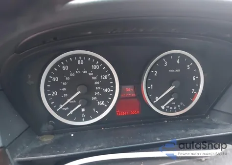 2007 BMW 530I z USA, uszkodzony, nr VIN WBANE73557CM45539